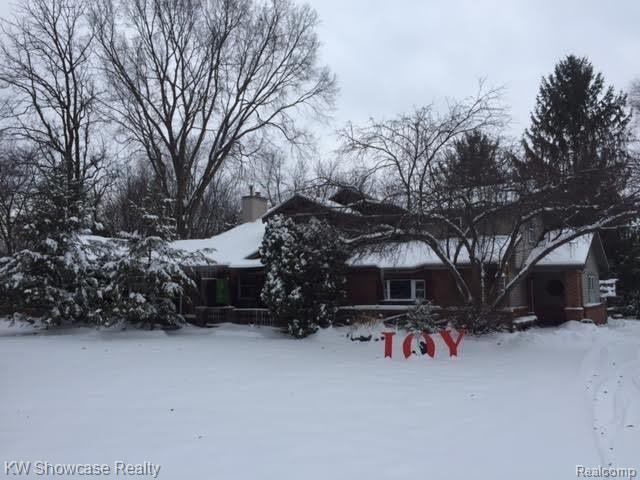 47200 West 11 Mile Road Novi, MI 48374 - Photo 1 of 62 Winter Wonderland 2.8 Acres of Gazebo's, Pergola's, Trellis and Gardens. 2 Out Buildings w/Water/Elec!