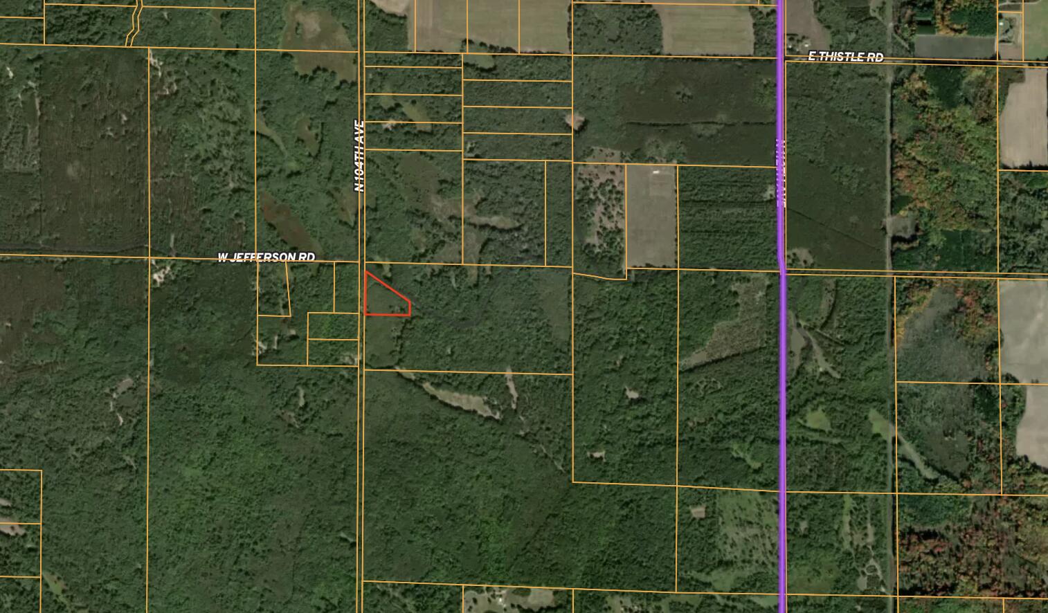 6.62 West Jefferson Road Pentwater, MI 49449 - Photo 21 of 21 ZAerial Far - Jefferson