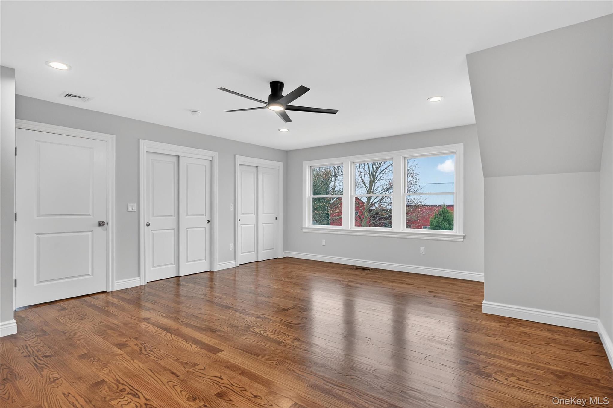 3 Little York Road Warwick, NY 10990 - Photo 30 of 39 a view of empty room with wooden floor and fan