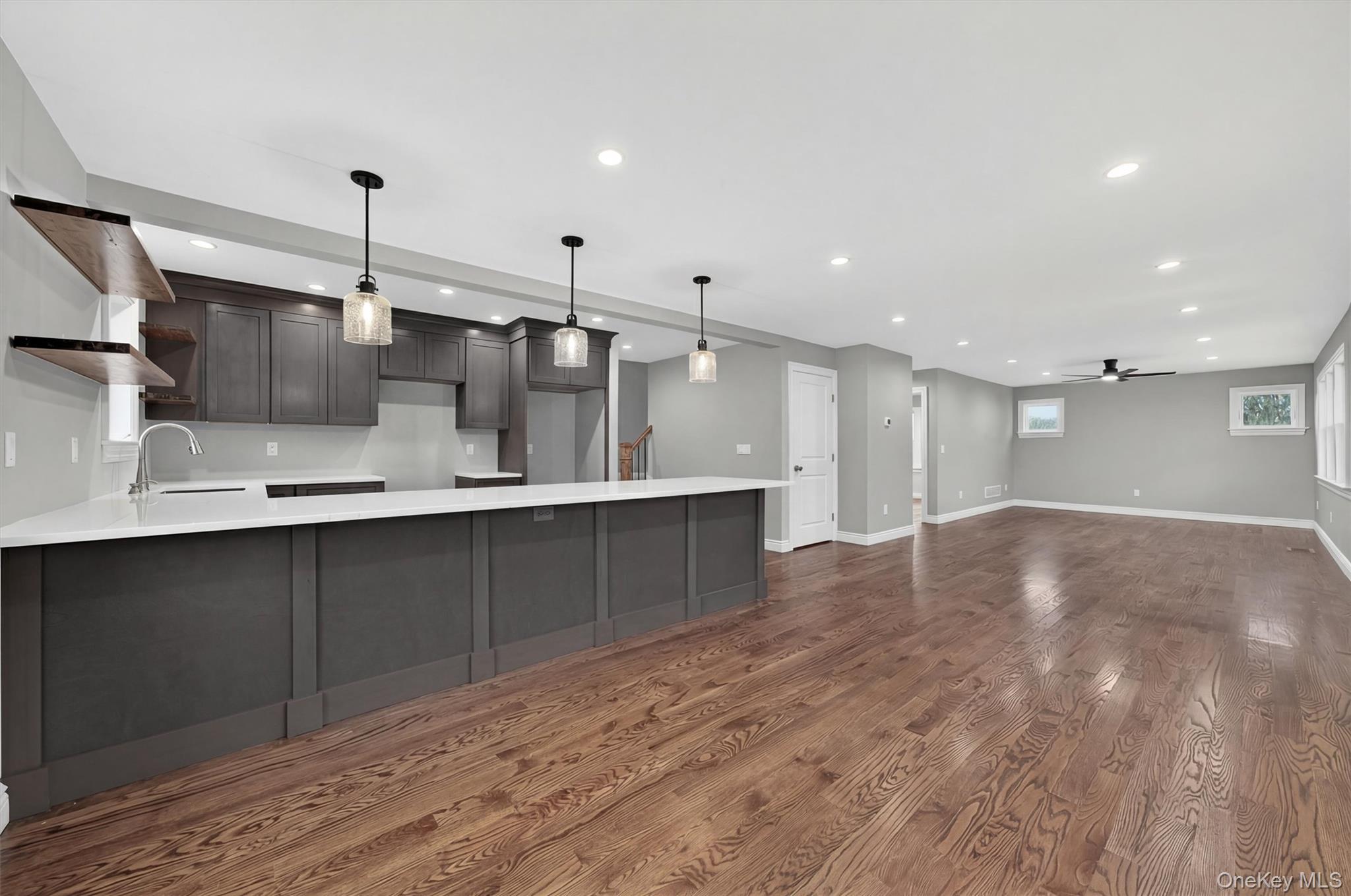 3 Little York Road Warwick, NY 10990 - Photo 9 of 39 a kitchen with kitchen island a sink stainless steel appliances and cabinets