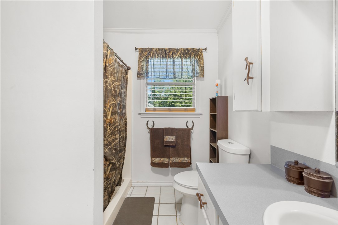 4450 Greenbriar Road Madisonville, TX 77864 - Photo 16 of 27 a bathroom with a toilet and a shower