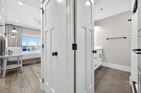 a view of a city from a terrace