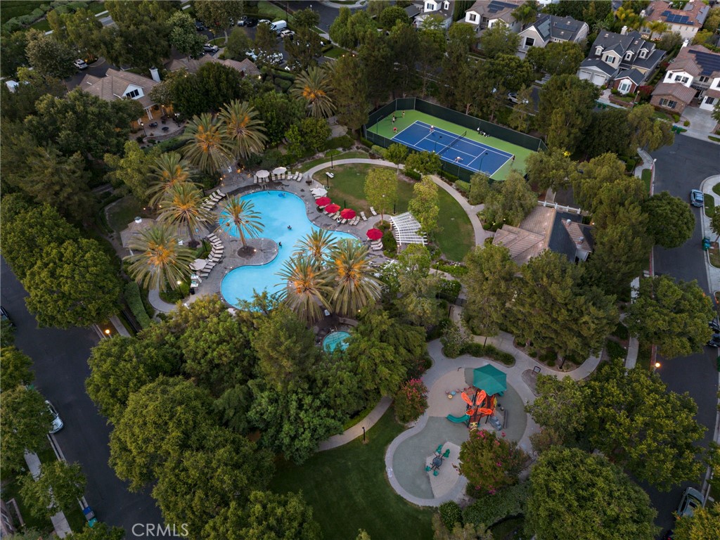 12 Thomas Road Ladera Ranch, CA 92694 - Photo 68 of 70 an aerial view of a house swimming pool and outdoor seating