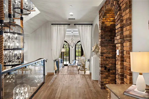 a view of a interior of the house