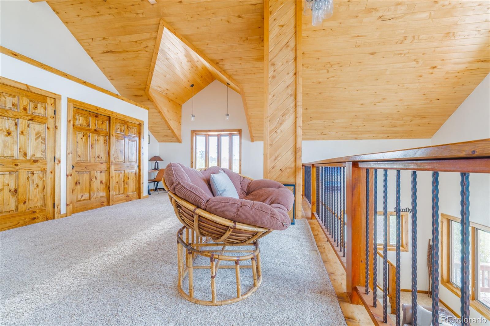 8221 Remington Road Como, CO 80432 - Photo 26 of 49 a view of two chairs in the balcony