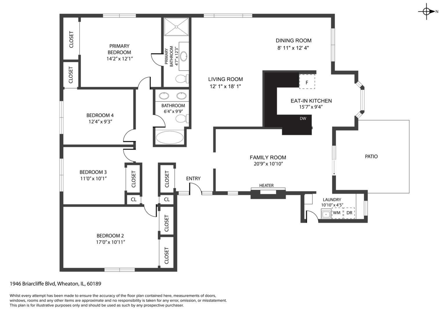 1946 Briarcliffe Boulevard Wheaton, IL 60189 - Photo 37 of 37