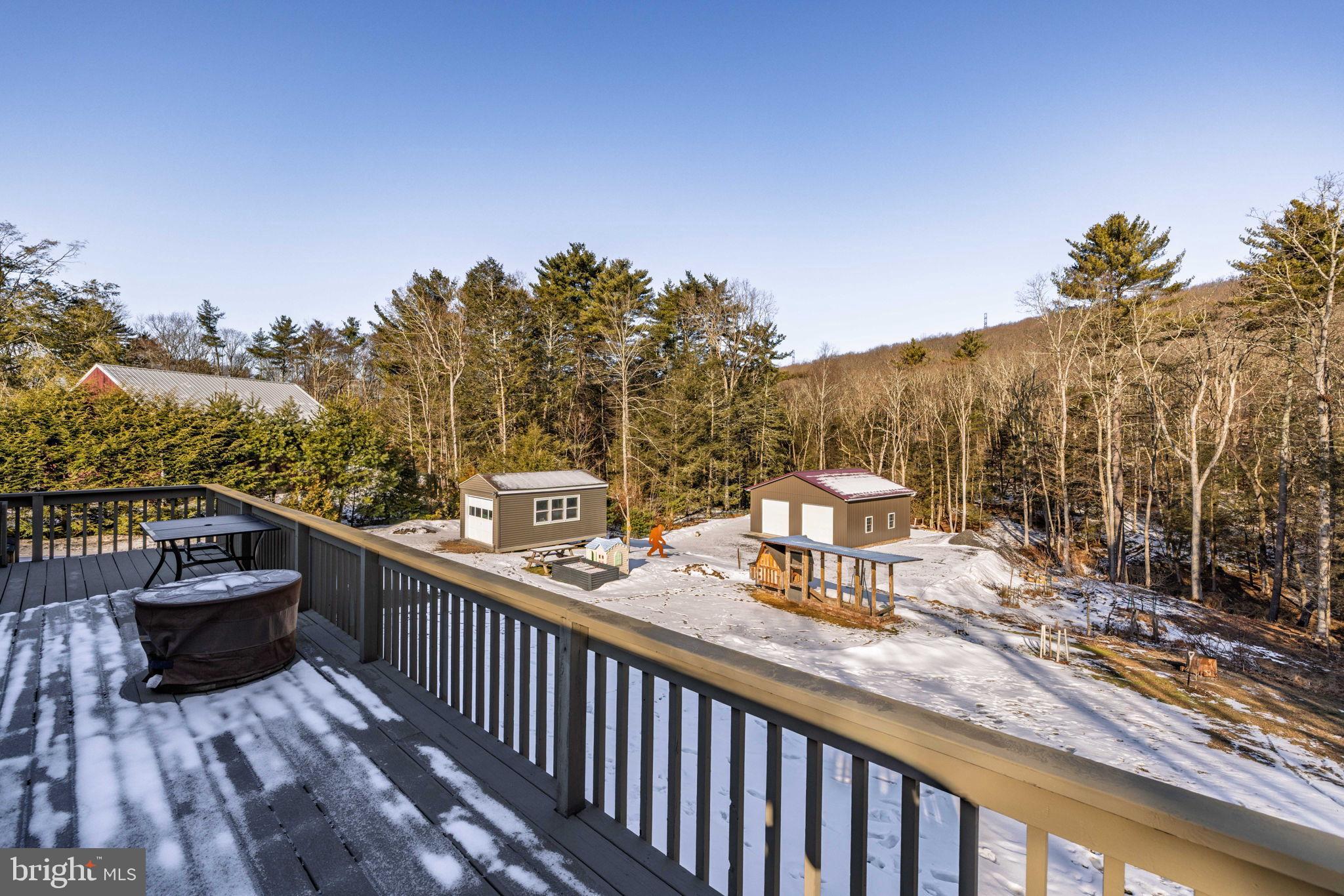 854 Lily Lake Road Wapwallopen, PA 18660 - Photo 4 of 36 Serene winter retreat with scenic views.