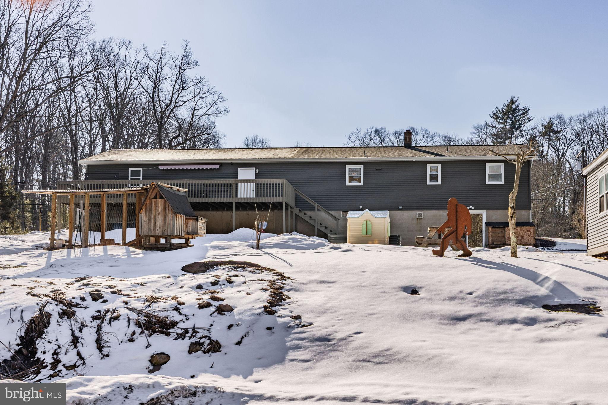 854 Lily Lake Road Wapwallopen, PA 18660 - Photo 7 of 36 Charming home nestled in a snowy landscape.