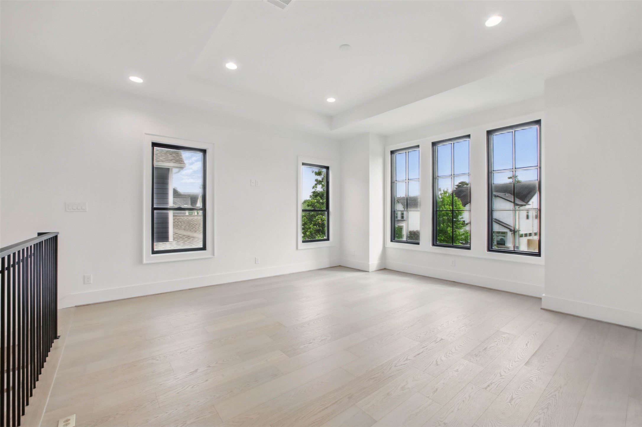 8619 Cedarbrake Drive Spring Valley Village, TX 77055 - Photo 22 of 31 a view of an empty room with a window