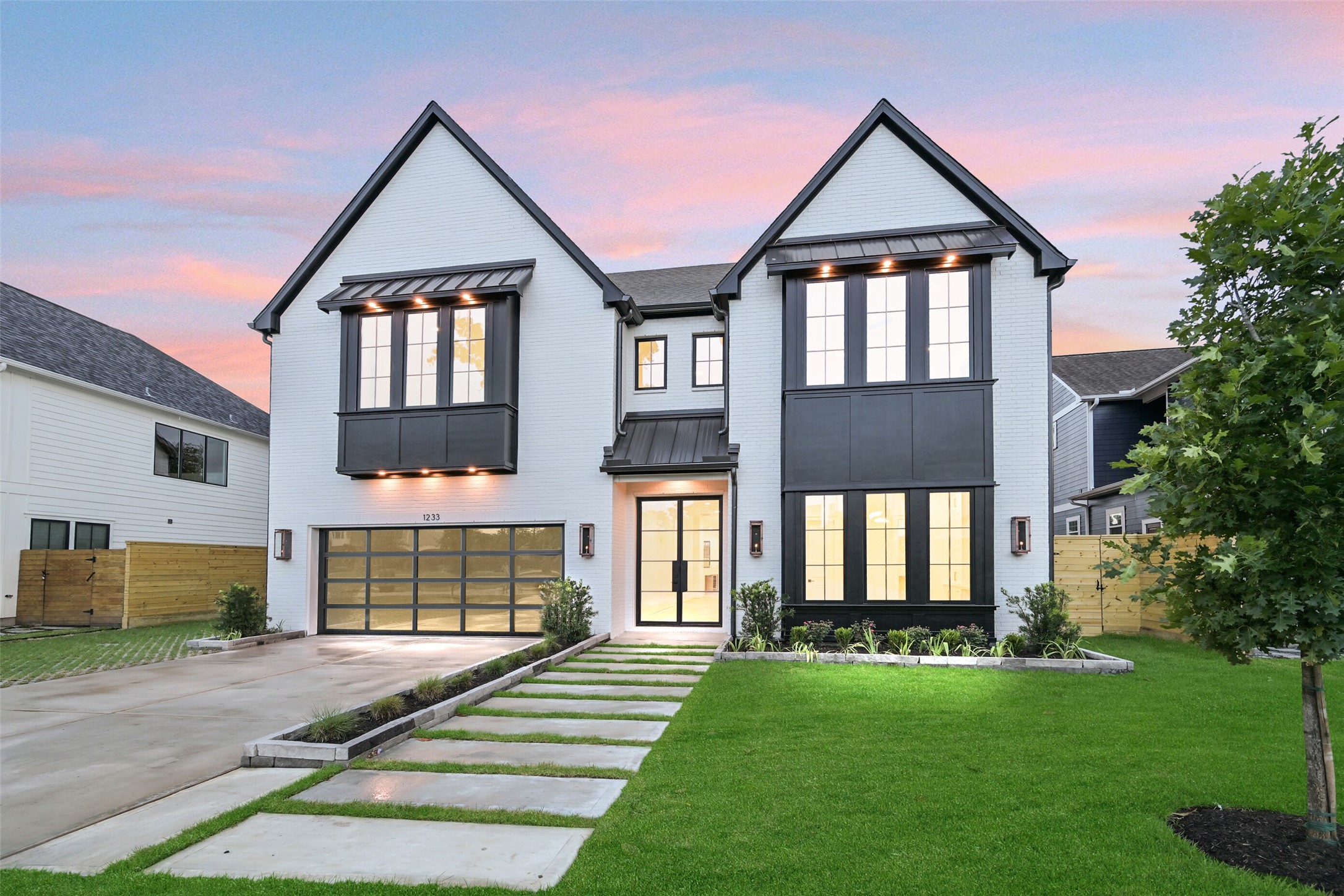 8619 Cedarbrake Drive Spring Valley Village, TX 77055 - Photo 28 of 31 a front view of a house with a yard