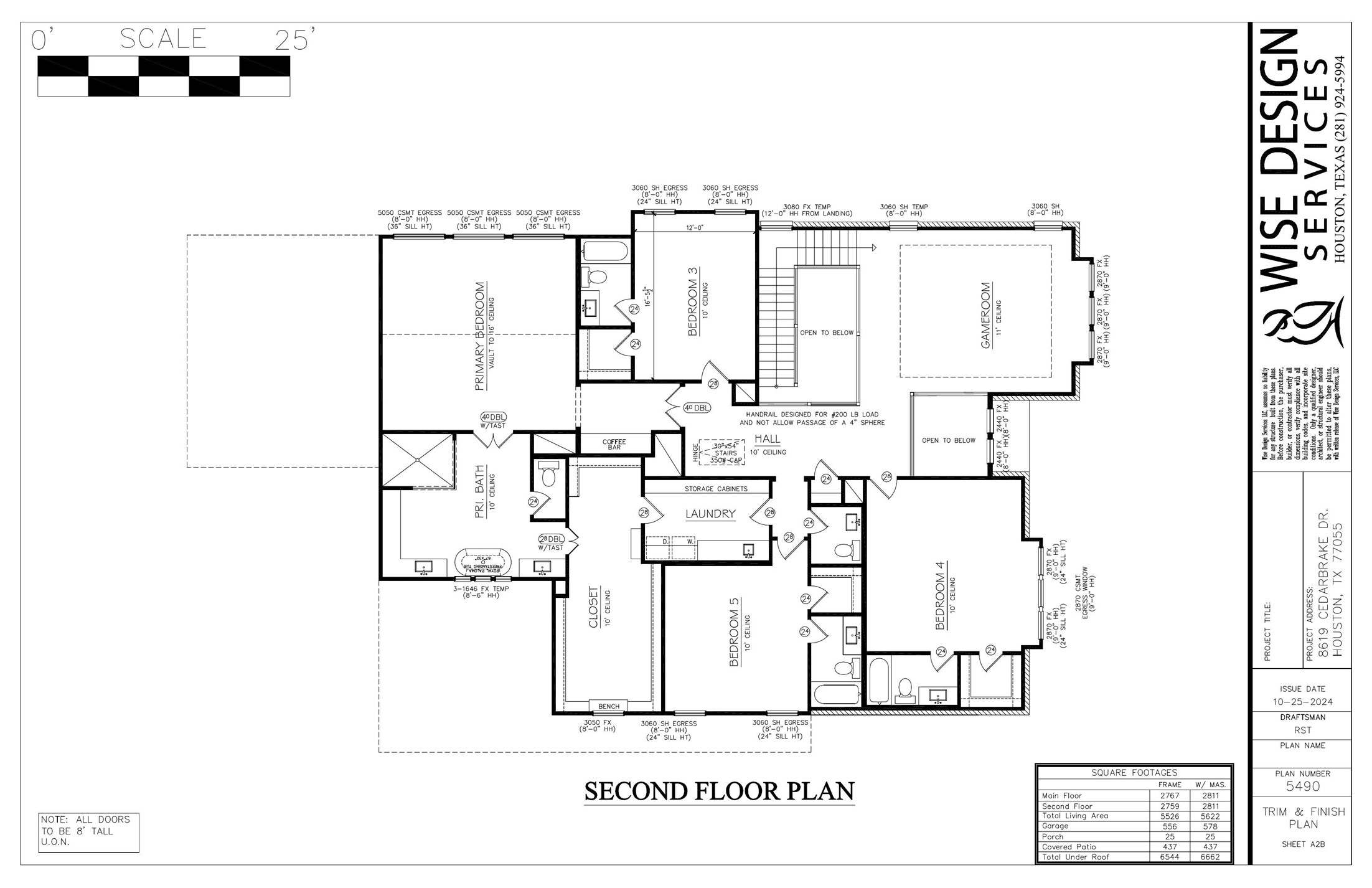 8619 Cedarbrake Drive Spring Valley Village, TX 77055 - Photo 30 of 31 a black and white photo of a living room