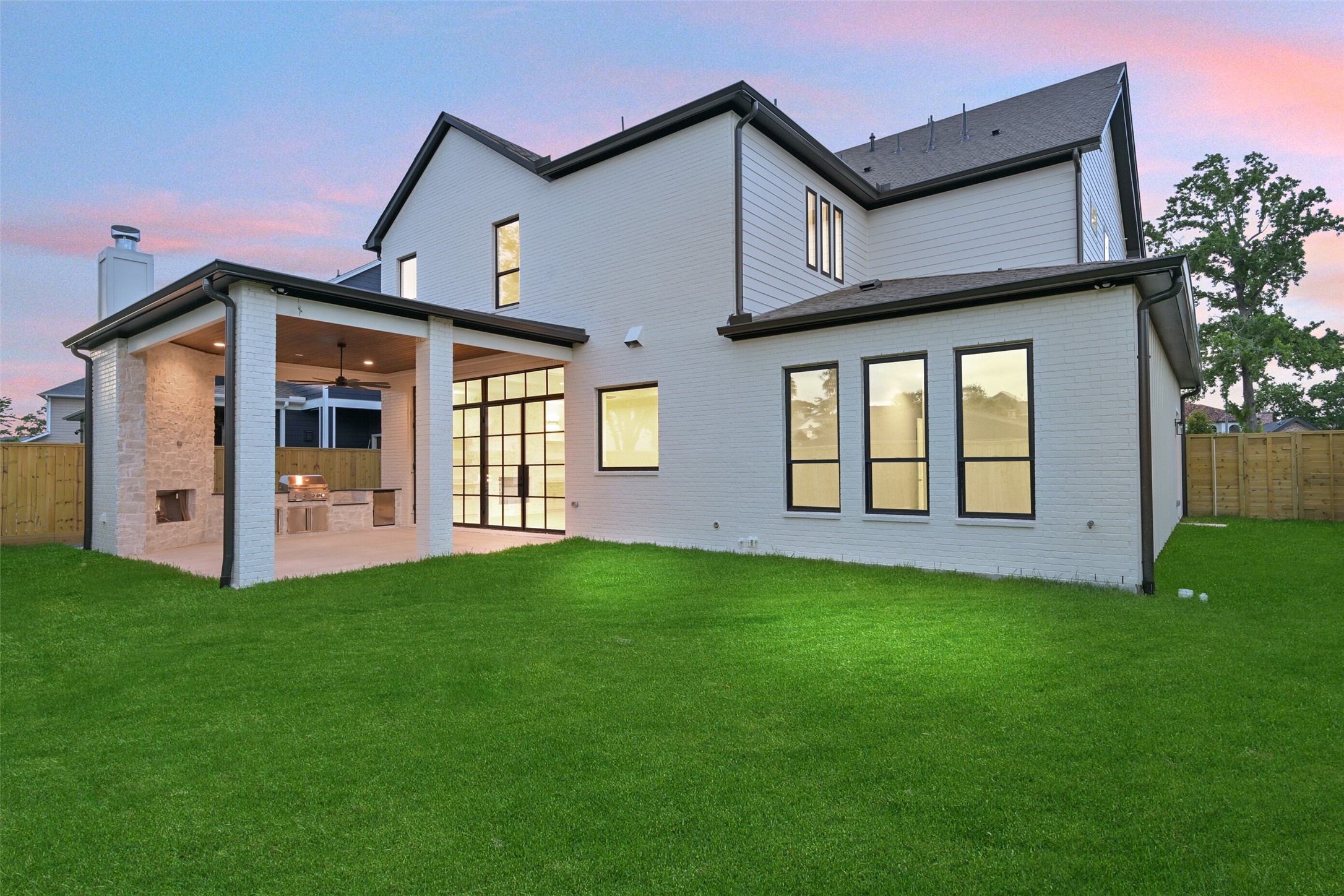 8619 Cedarbrake Drive Spring Valley Village, TX 77055 - Photo 5 of 31 a view of a house with backyard