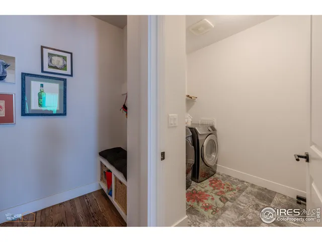 a view of storage and utility room