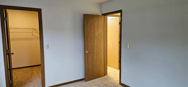 a view of empty room