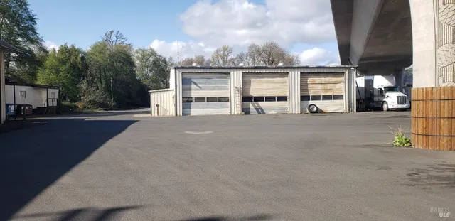 a view of a house with a outdoor space