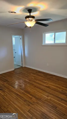 wooden floor in an empty room