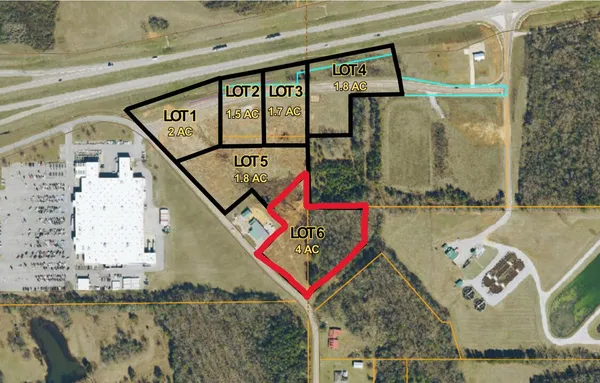 $150,000 | Lot 6 Mccord Road, Pontotoc, MS 38863