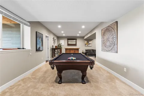 a room with furniture and window