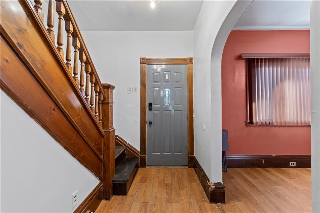 244 5th Street Johnstown, PA 15909 - Photo 14 of 36 a view of an entryway with staircase