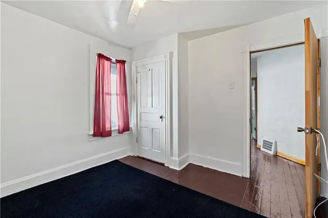 a view of a storage room