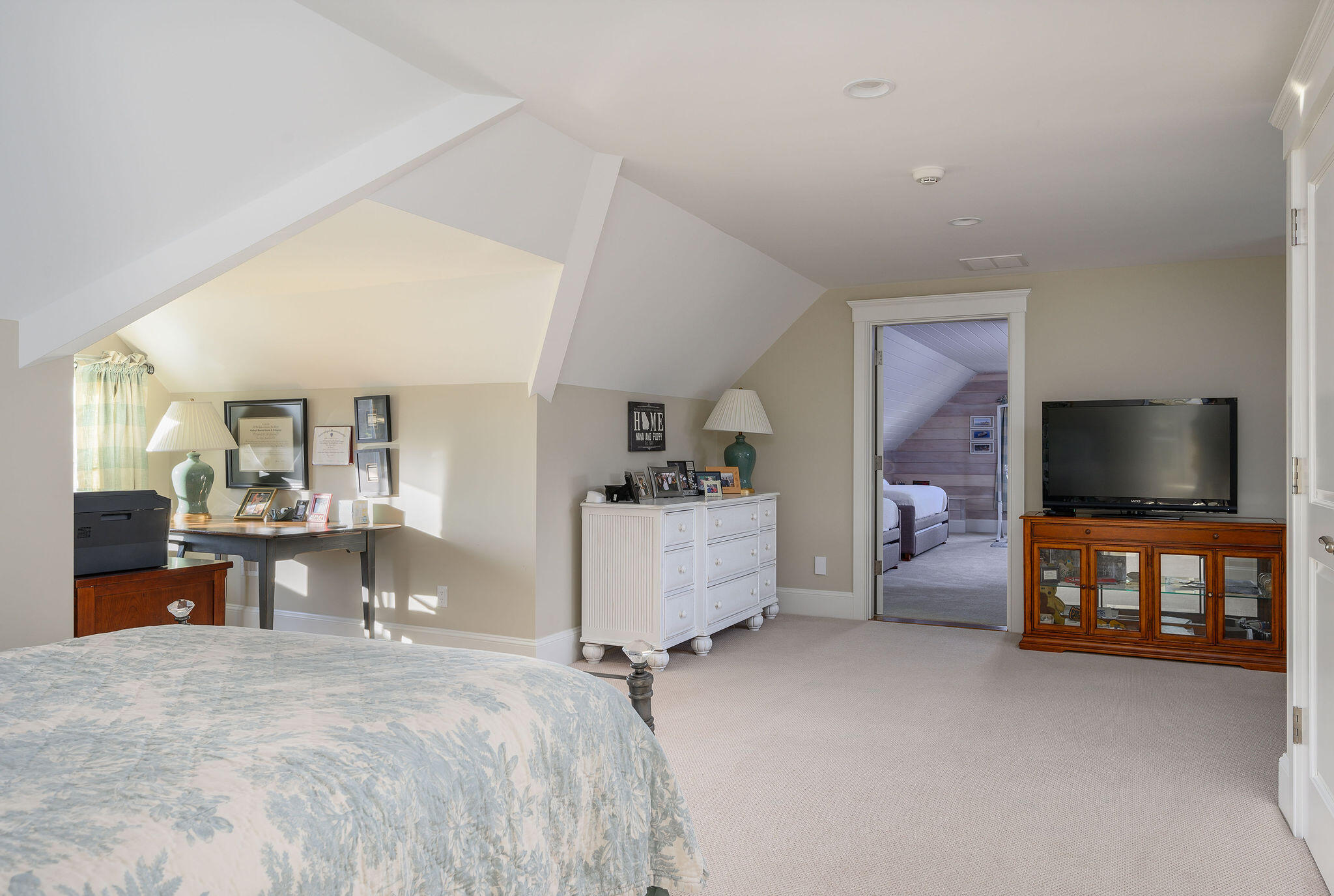 111 Harris Meadow Lane Barnstable, MA 02630 - Photo 38 of 56 a bedroom with furniture and a flat screen tv