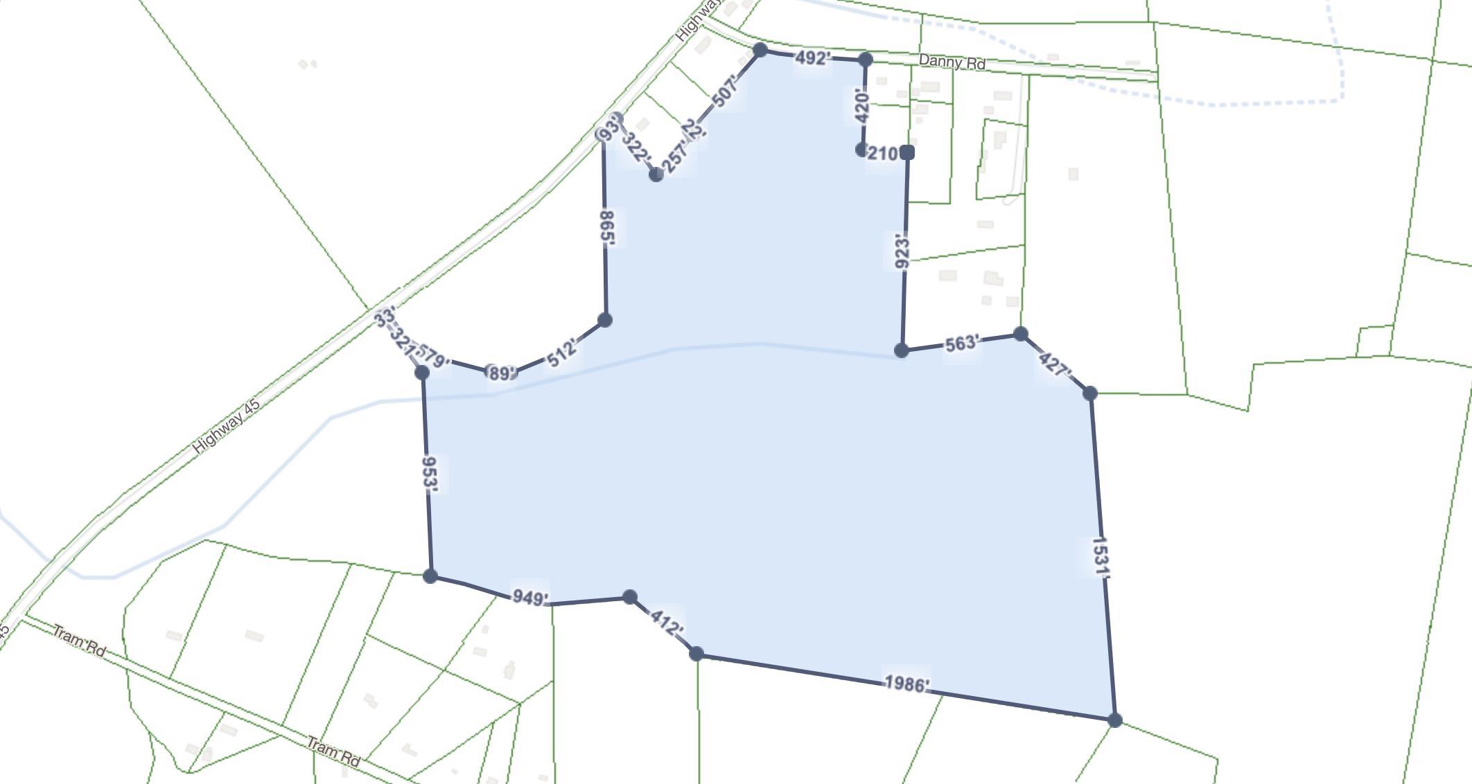 Map / location of property area