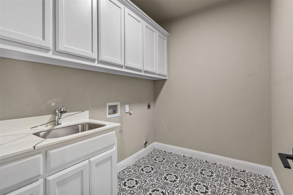 2451 Neck Road Palmer, TX 75152 - Photo 22 of 32 a kitchen with a sink and cabinets