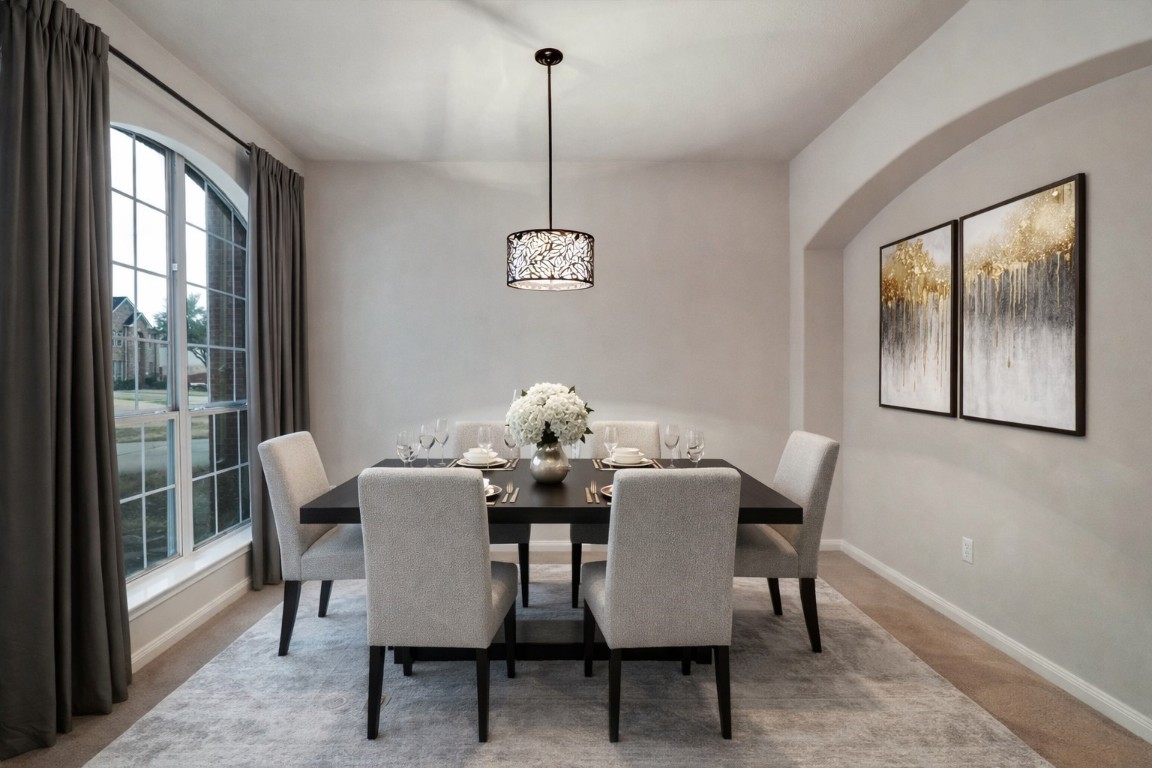 22215 Bridgestone Pine Court Spring, TX 77388 - Photo 4 of 42 Formal Dining Room - Staged