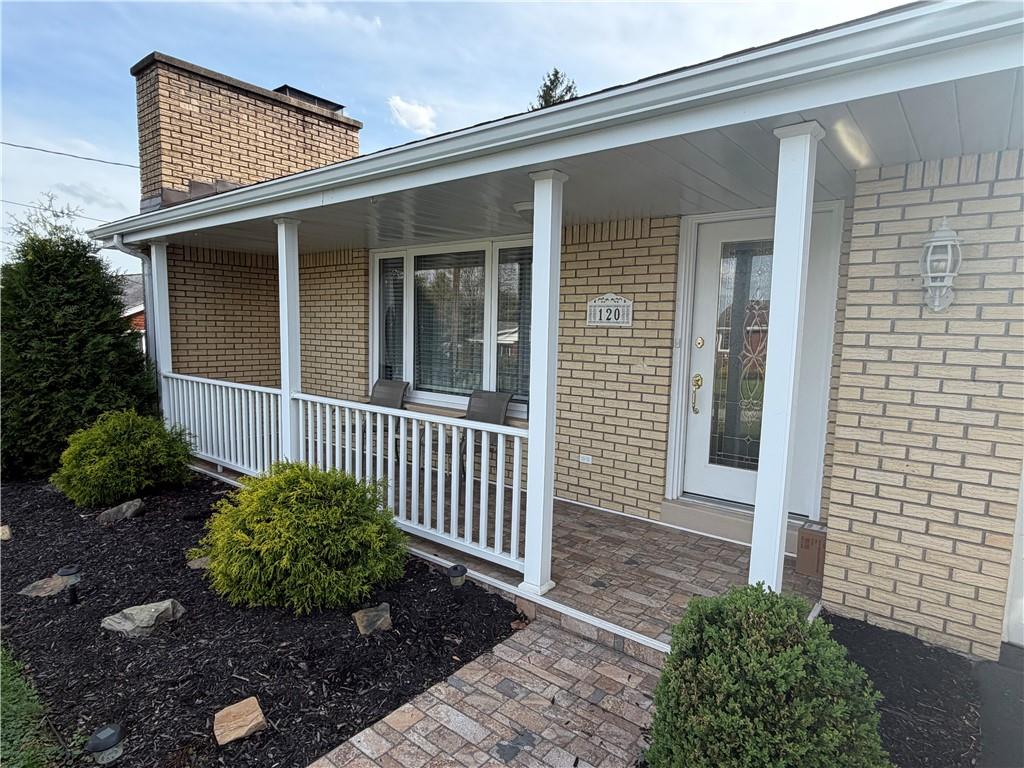 120 Crestview Manor Monongahela, PA 15063 - Photo 36 of 38 a porch with seating space