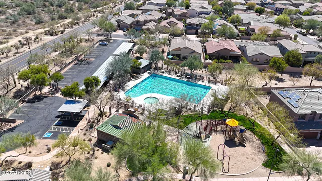 swimming pool view with a outdoor space