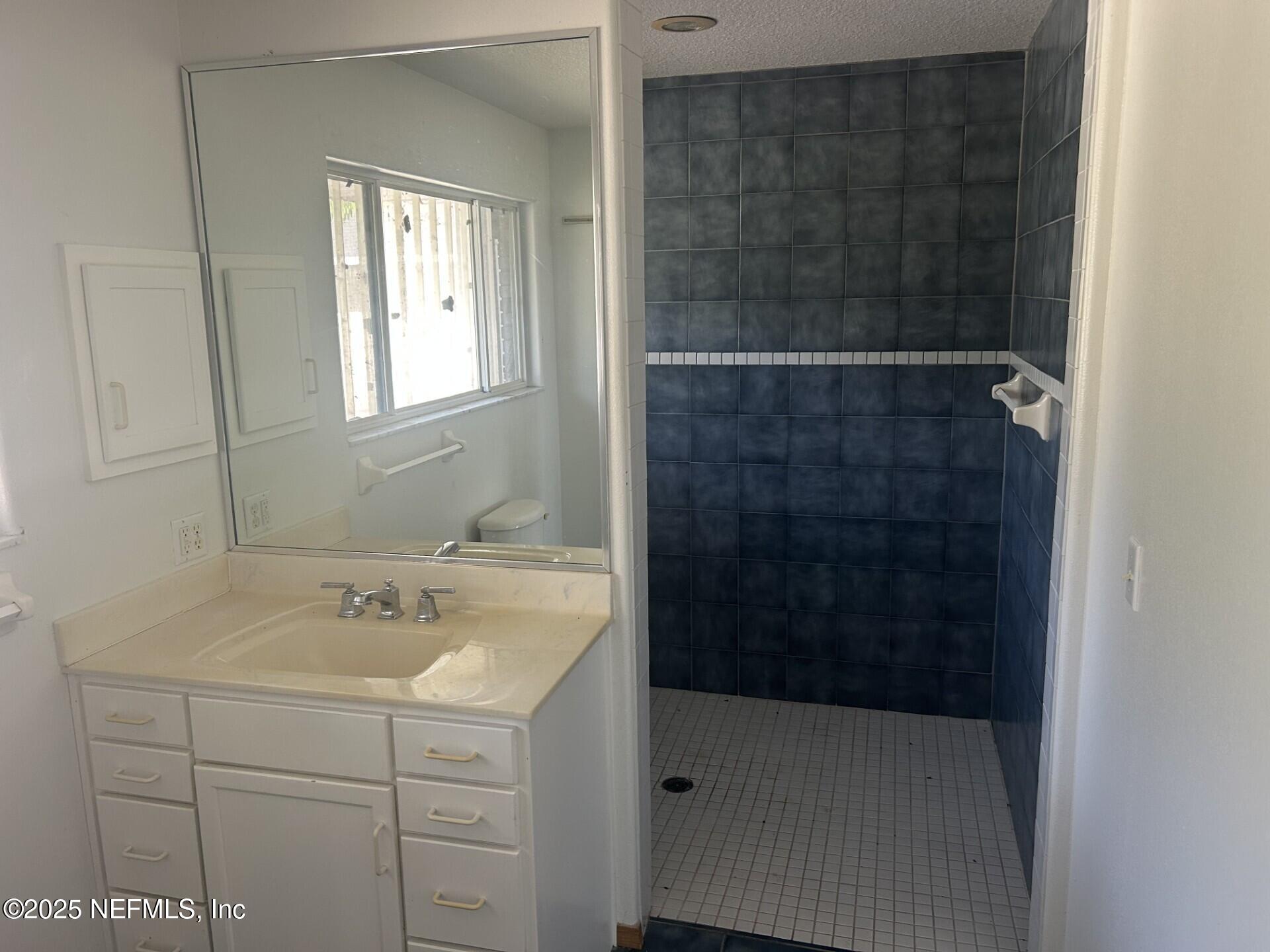 121 Walton Road East Palatka, FL 32131 - Photo 14 of 48 a bathroom with a sink a toilet and shower