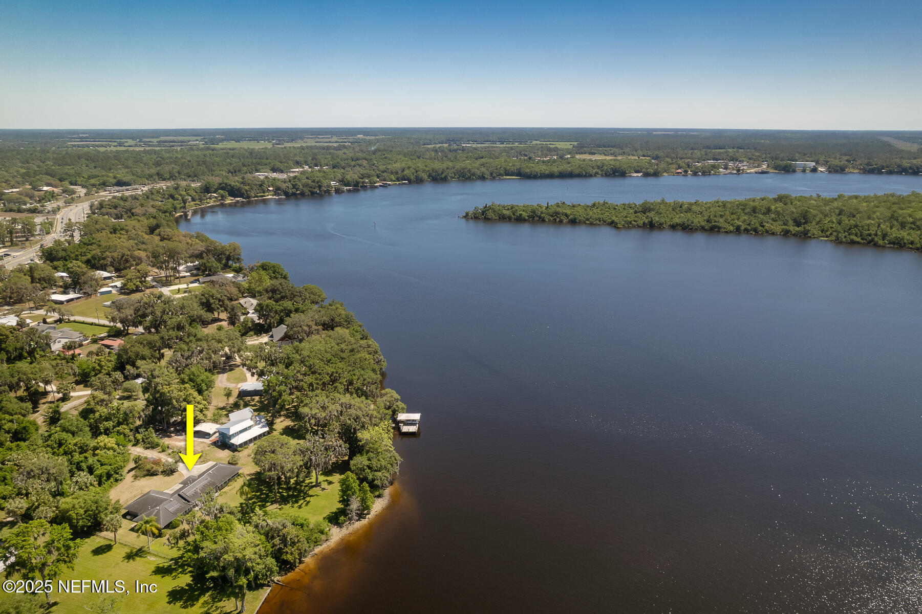 121 Walton Road East Palatka, FL 32131 - Photo 5 of 48 a view of a city and lake view