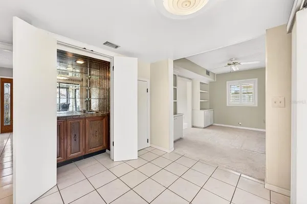 a view of room with window