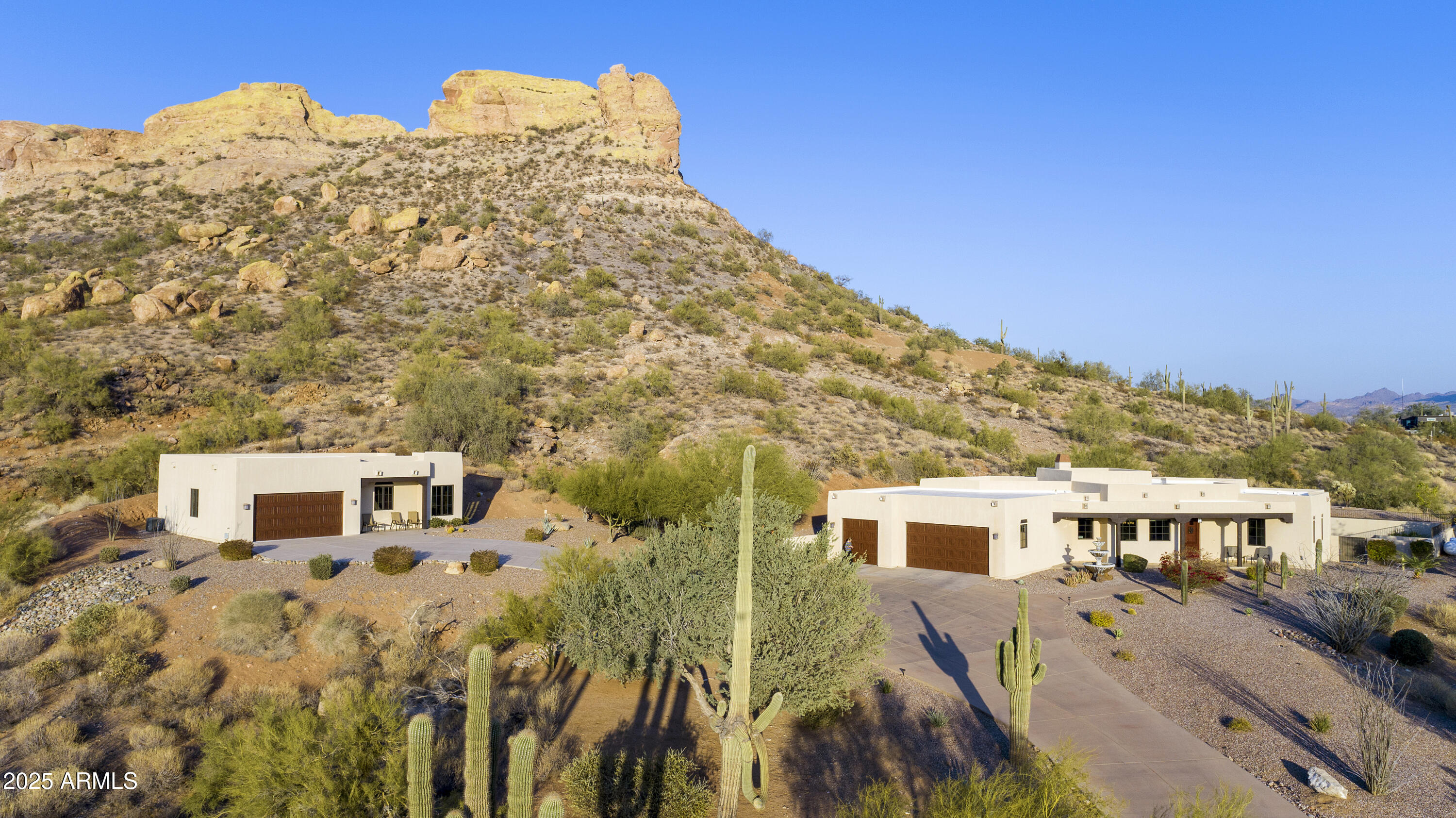 5117 North Cortez Road Apache Junction, AZ 85119 - Photo 3 of 61 a aerial view of a house with a yard