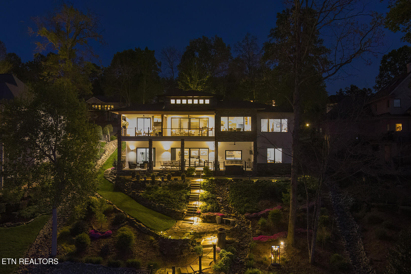 314 Miami Lane Loudon, TN 37774 - Photo 59 of 60 59_314 Miami Lane_Dusk_BackEyeLevel