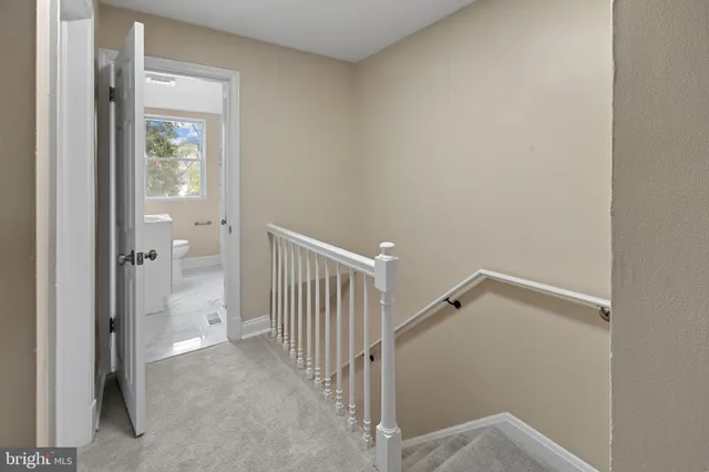 a view of a walk in closet