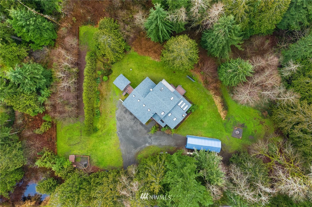 820 Carlson Road Snohomish, WA 98290 - Photo 3 of 39 an aerial view of a house with a yard