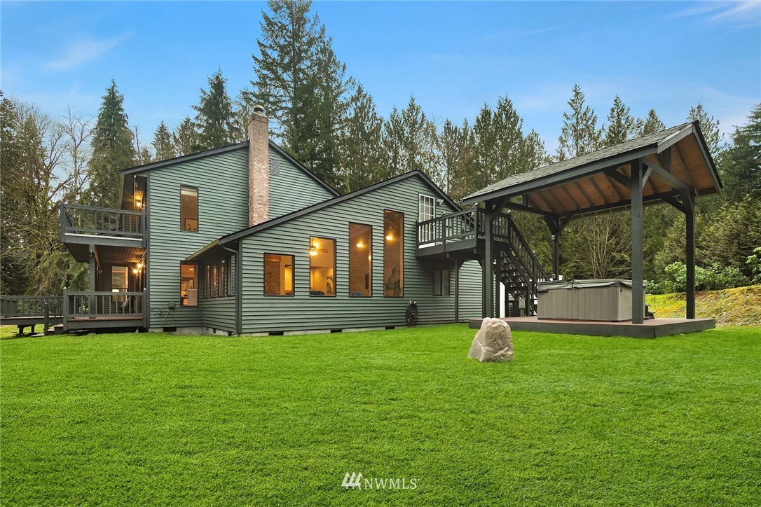820 Carlson Road Snohomish, WA 98290 - Photo 35 of 39 a front view of house with yard and green space