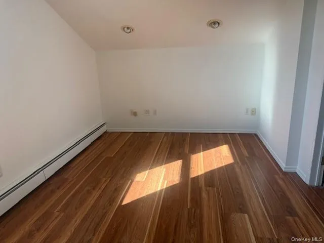 a view of wooden floor in a room