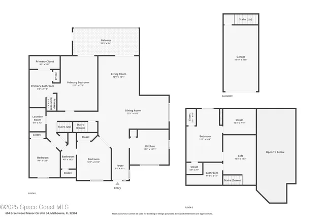 $257,900 | 604 Greenwood Manor Circle, Unit 34B, West Melbourne, FL 32904