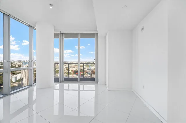 a view of a room with window