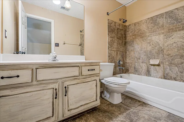 a view of a house with patio