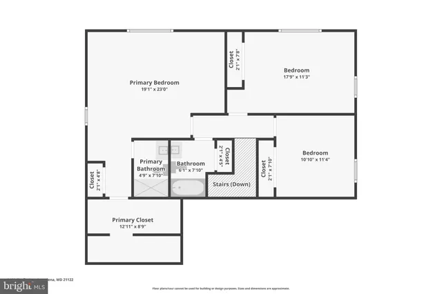 a picture of a floor plan