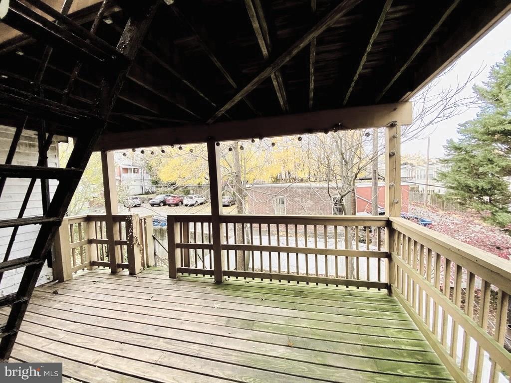 1415 North Harrison Street, Unit 2 Wilmington, DE 19806 - Photo 19 of 21 a view of balcony with wooden floor