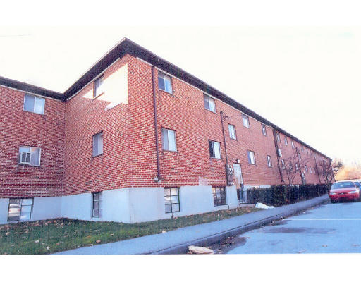 a front view of a building