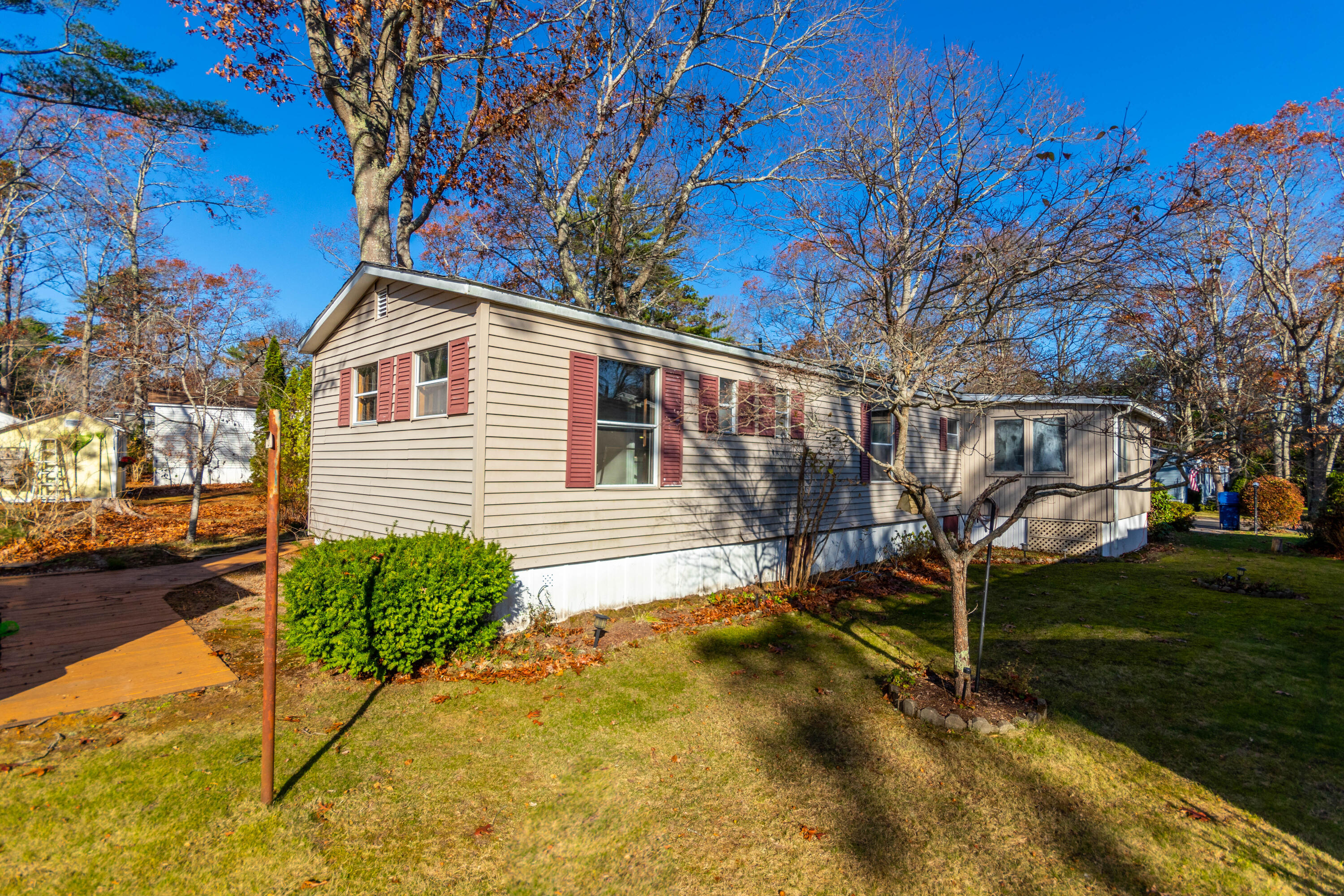 146 Windswept Road West Wareham, MA 02576 - Photo 2 of 30 a house view with a backyard space