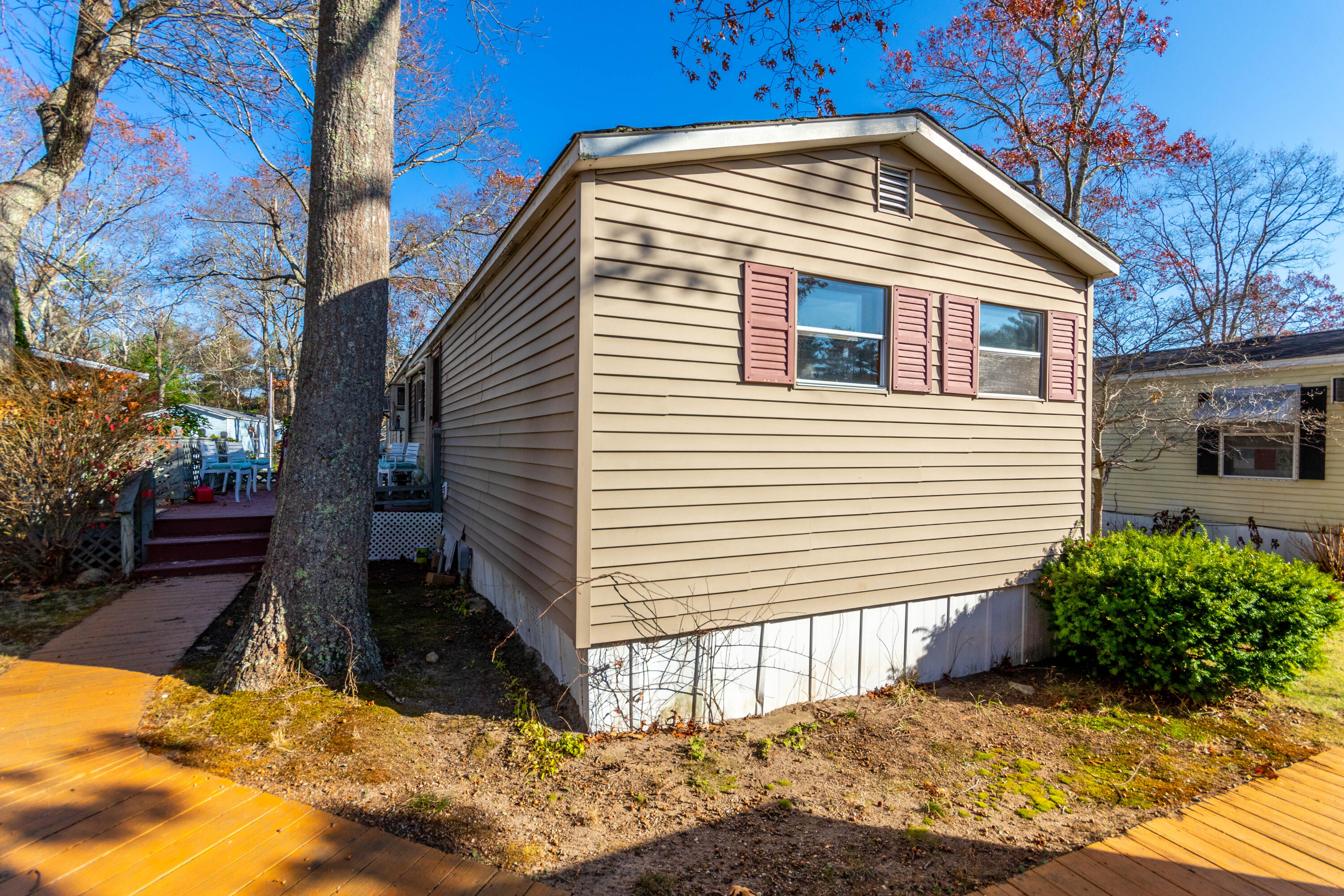 146 Windswept Road West Wareham, MA 02576 - Photo 25 of 30 a view of a house with a yard