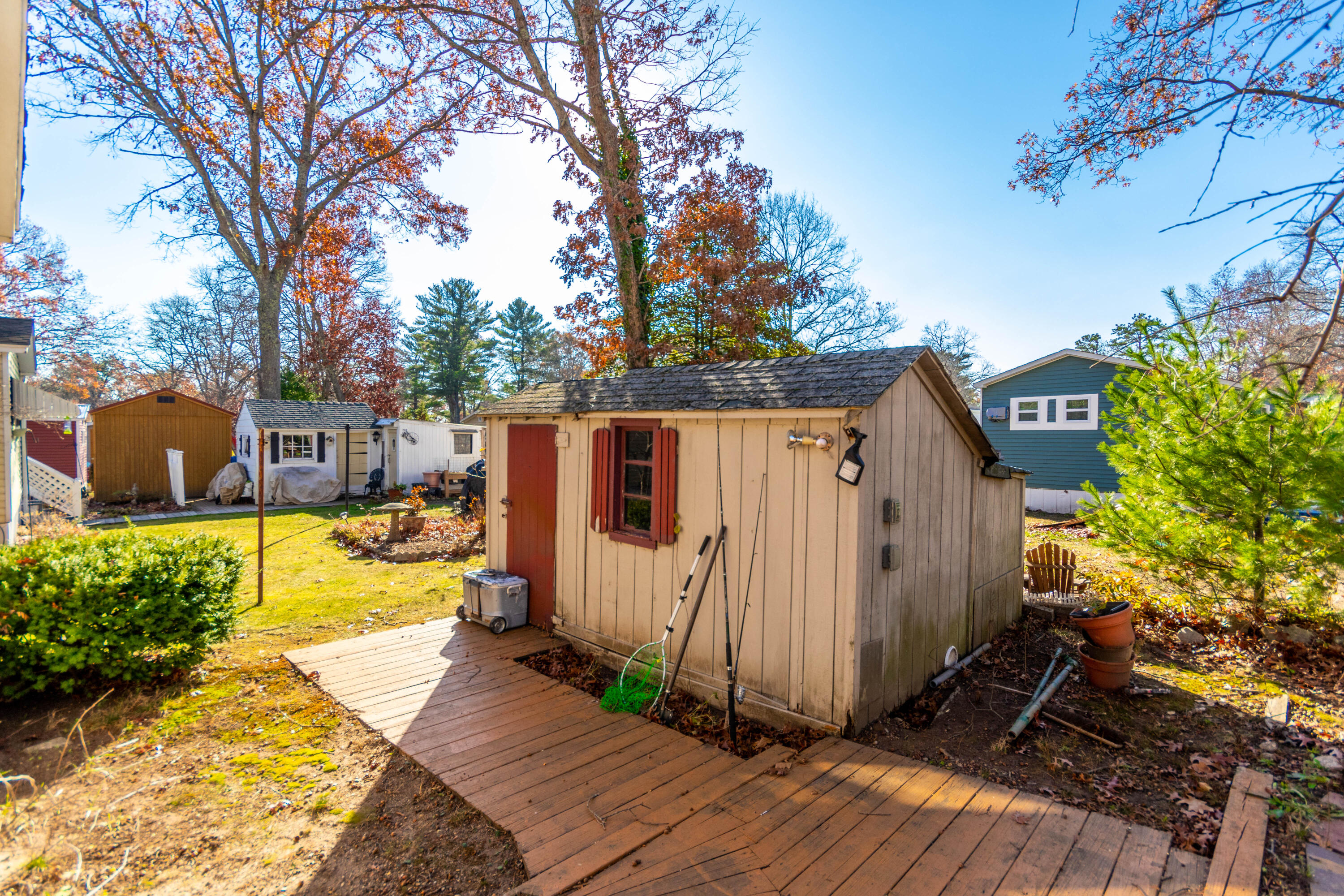 146 Windswept Road West Wareham, MA 02576 - Photo 28 of 30 a view of a house with backyard and sitting area