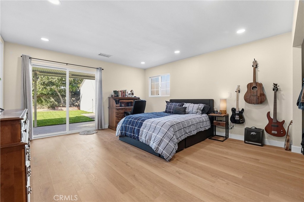 329 Catalpa Avenue Brea, CA 92821 - Photo 11 of 27 Primary Bedroom with large sliding glass door leading to the backyard!