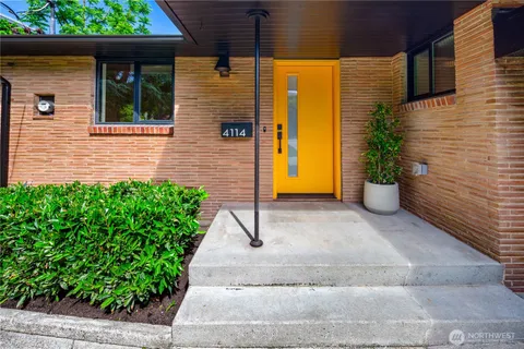 a view of a entryway door front of house